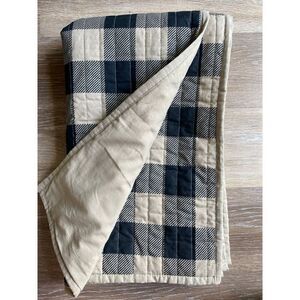 Buffalo plaid bed pillow shams